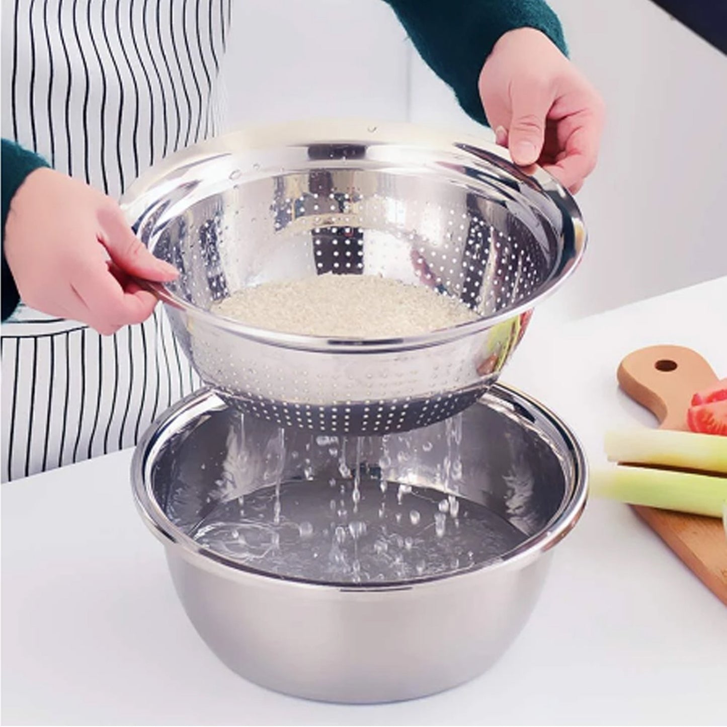 2601 3 In 1 Kitchen Multipurpose Julienne Grater Salad Maker