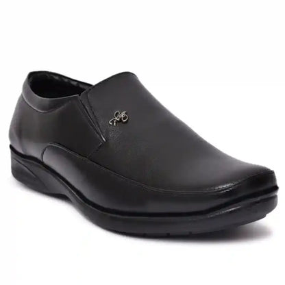 Latest Trendy Men Formal Shoes|Black Moccasin Shoes|Office Shoes For Men's & Boys-MOCCASIN05-BLK