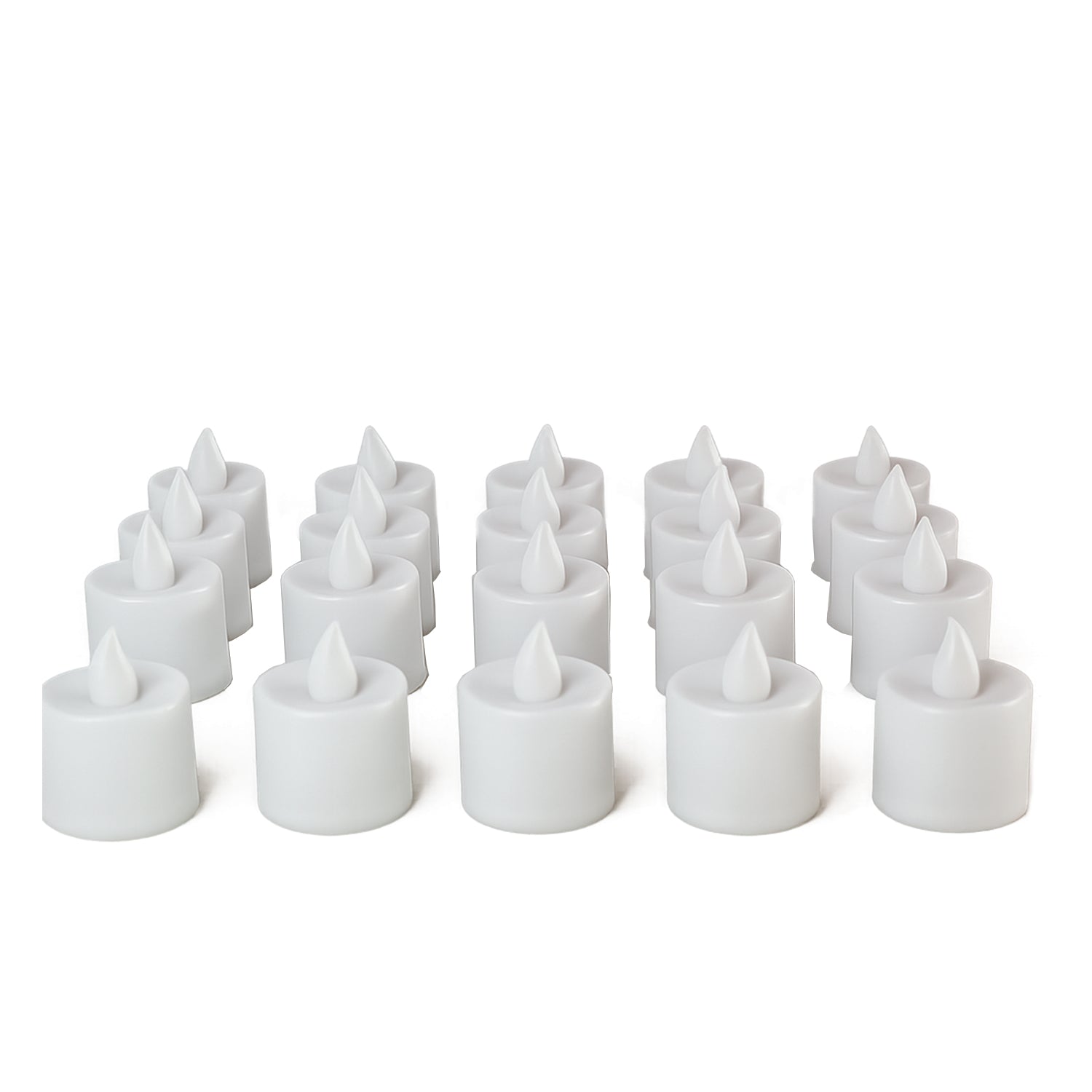 Blue Led Tea Light Candles (24 Pc)