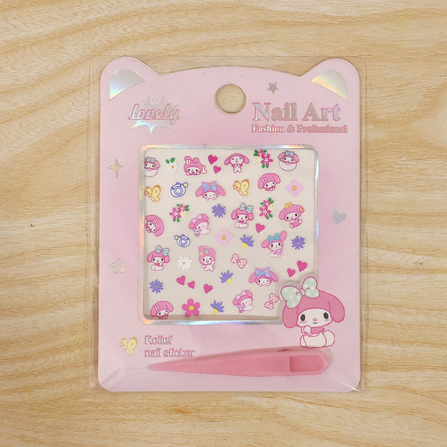 Cute Cartoon Nail Art Sticker Set (1 Set)