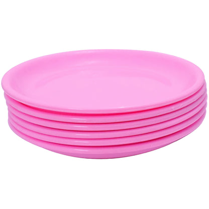 Six round mini soup plates by Wukusy, small dishware for serving soups or appetizers, with a smooth, glossy finish.