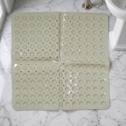 Anti-slip Bath Mat With Suction Cups (1 Pc 53x53 Cm)