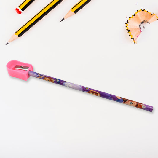 Wukusy 5-in-1 kids stationery gift set including pencils, ruler, rubber pencil sharpener, ideal for school and office use