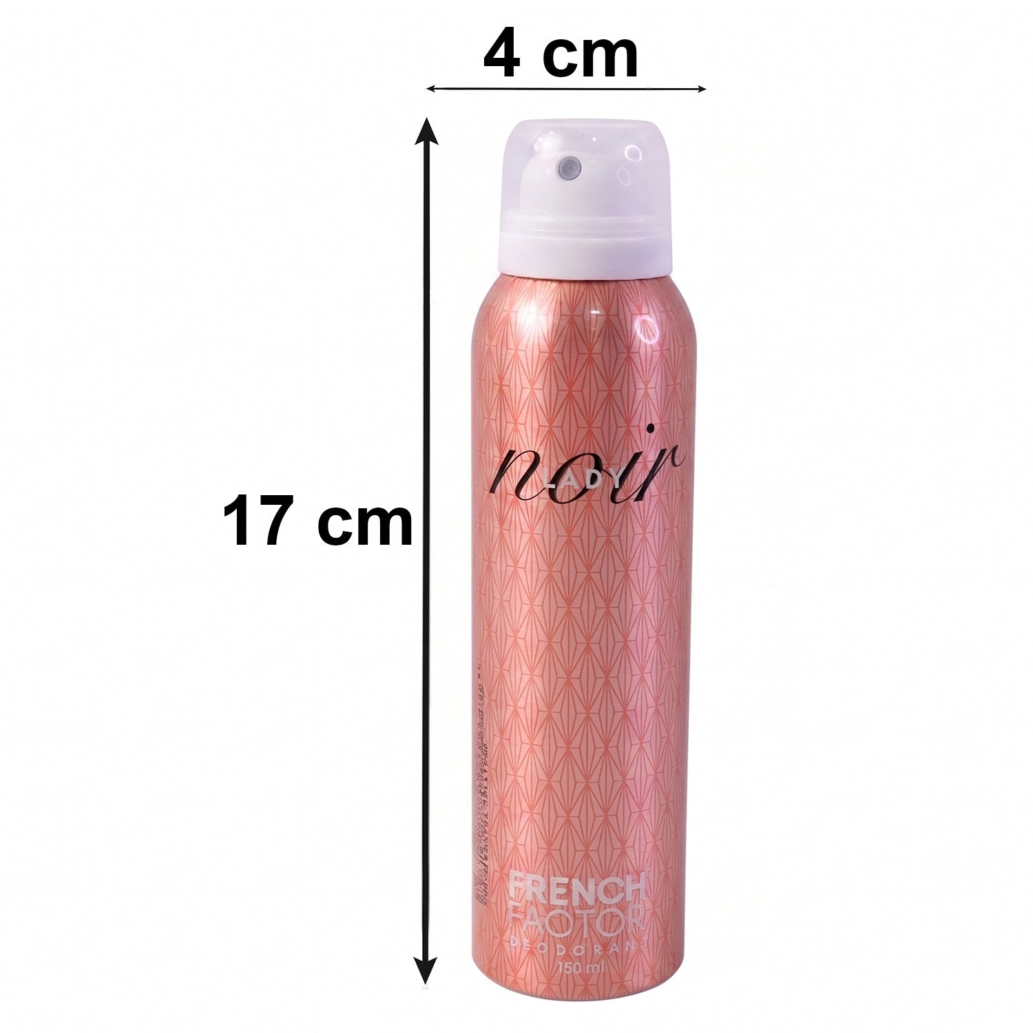 French Factor Lady Noir Deodorant Body Spray (1 Pc 150 Ml)