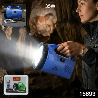 Omega 35w Rechargeable Led Laser Light With High Power Beam (1 Pc 35w)