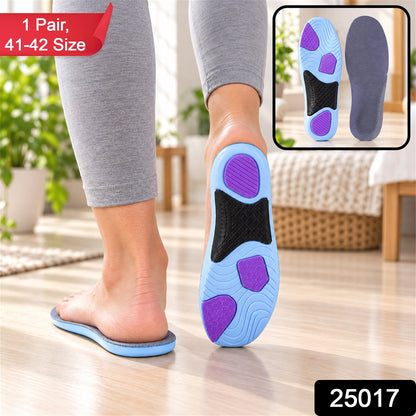 Cushioned Arch Support Shoe Insoles (1 Pair Size 4142)