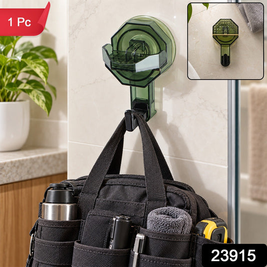 360 Degree Multipurpose Suction Wall Hook For Bathroom Kitchen And Home (1 Pc)