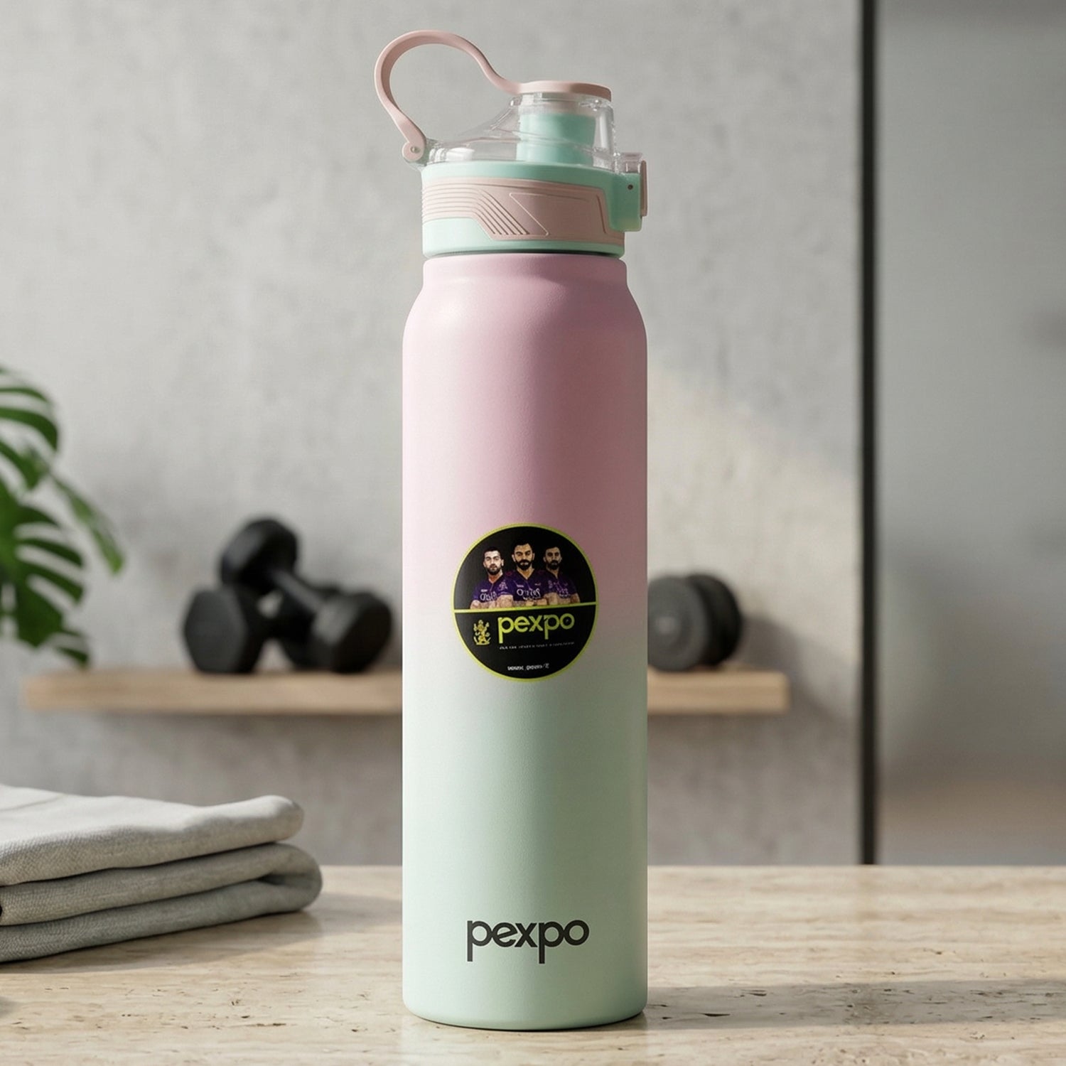 Pexpo Amaze Hot  Cold Insulated Stainless Steel Water Bottle - 1000 Ml