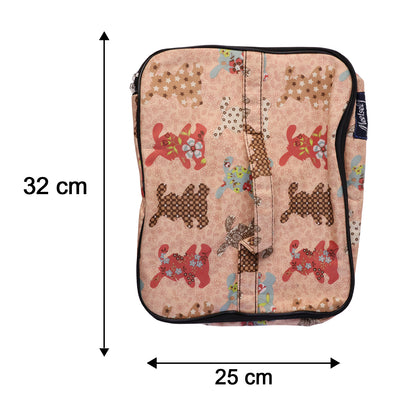 Wukusy lightweight travel organizer bag with multiple compartments for gym and travel storage, shown in compact, portable design