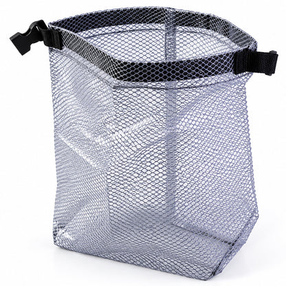 Mesh Travel Organizer Pouch With Buckle For Toiletries (1 Pc 27x23 Cm)