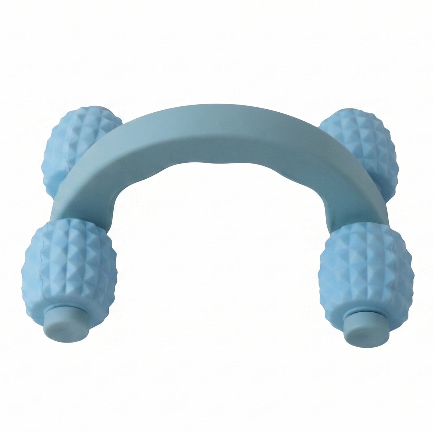 Handheld 4 Roller Body Massager For Muscle Relaxation Arms Legs And Back (1 Pc)