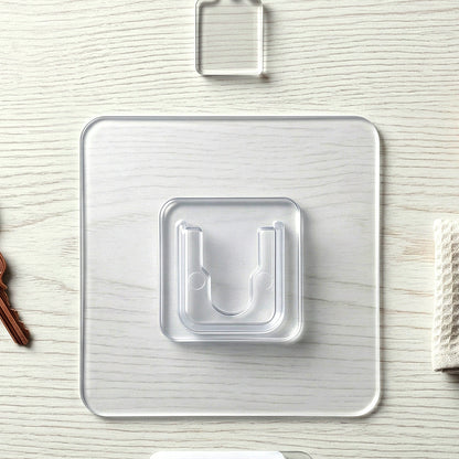 Transparent Self Adhesive Wall Hook (1 Pc)
