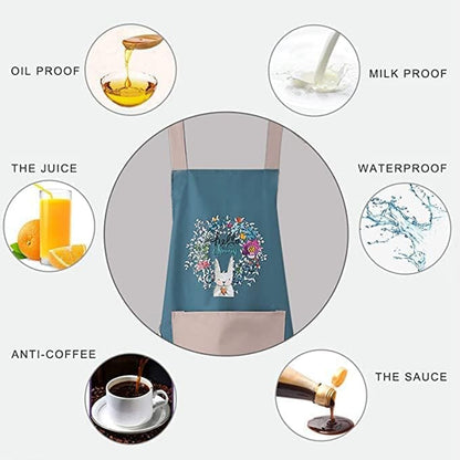 Multipurpose Kitchen Cooking Apron With Front Pocket (1 Pc)
