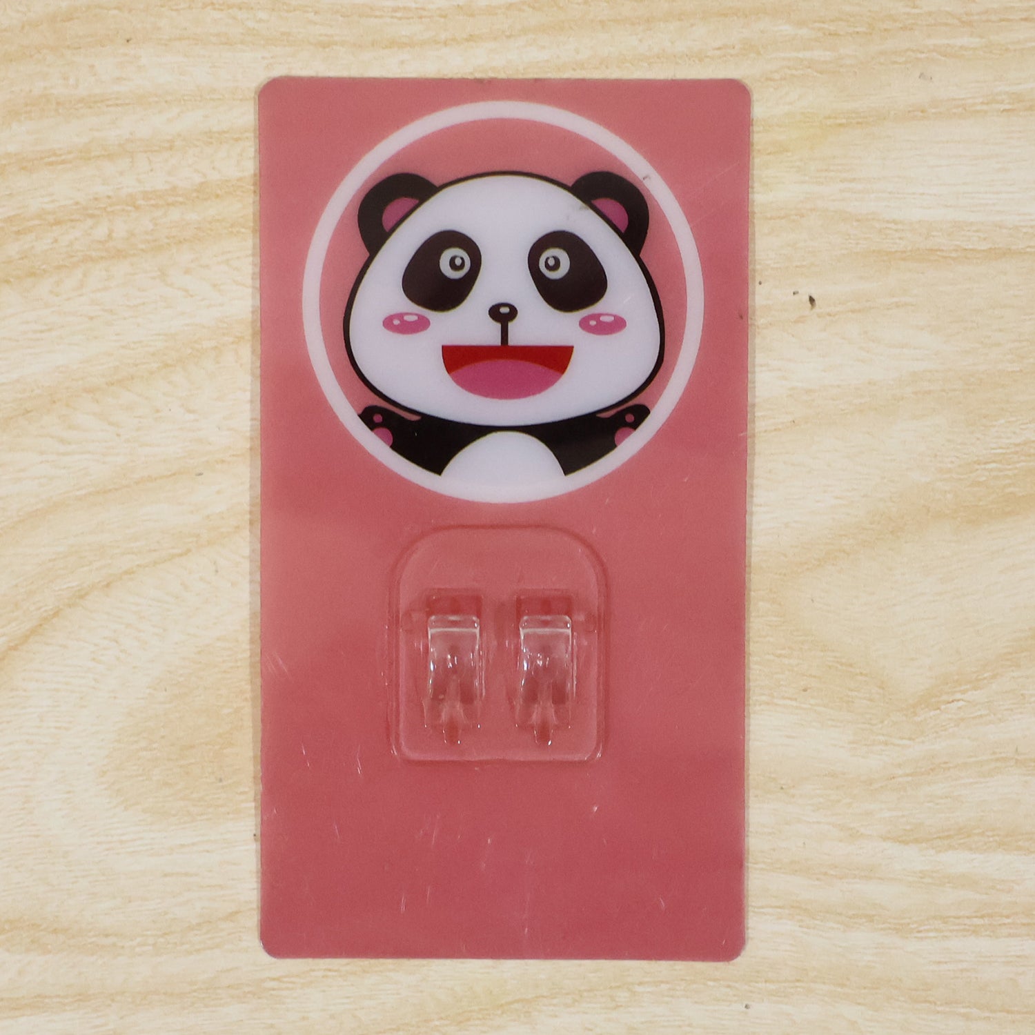 Cartoon Adhesive Plastic Wall Hook Self Stick Hanger Strong Hold Storage (1 Pc)