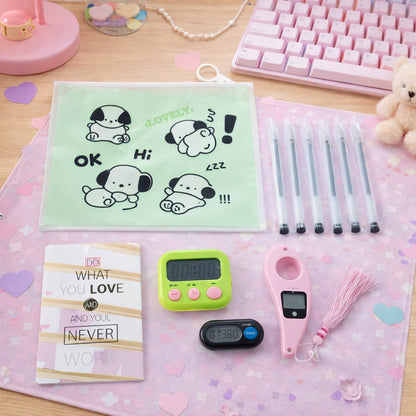 Travel  Tracking Essentials Premium Cute Stationery Gift Combo ( 1 Set)