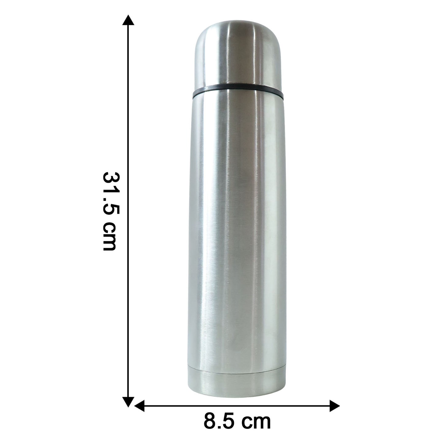 Bullet Style Stainless Steel Vacuum Insulated Water Bottle 1000 Ml