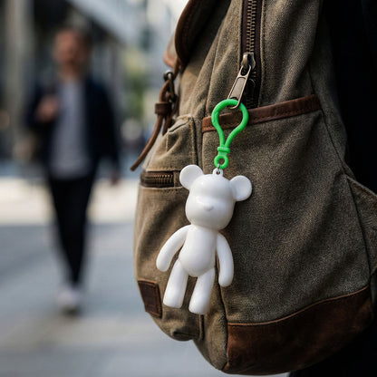 Cute Bear Shape Decorative Keychain (1 Pc)