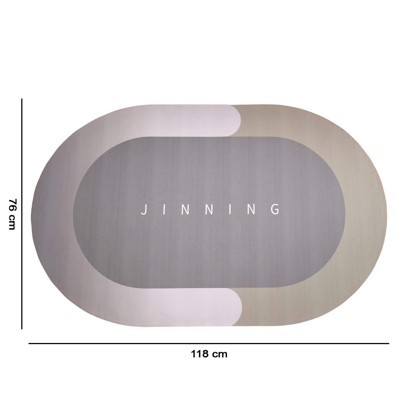 B-grade Soft Floor Mat (1 Pc 118x76 Cm)