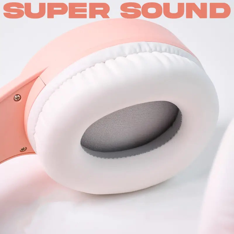 wireless over-ear bluetooth headphones with soft cushioned earmuffs foldable stereo headset with built-in mic, - Foldable Design, Cable Management Clips, Compact Mini Size