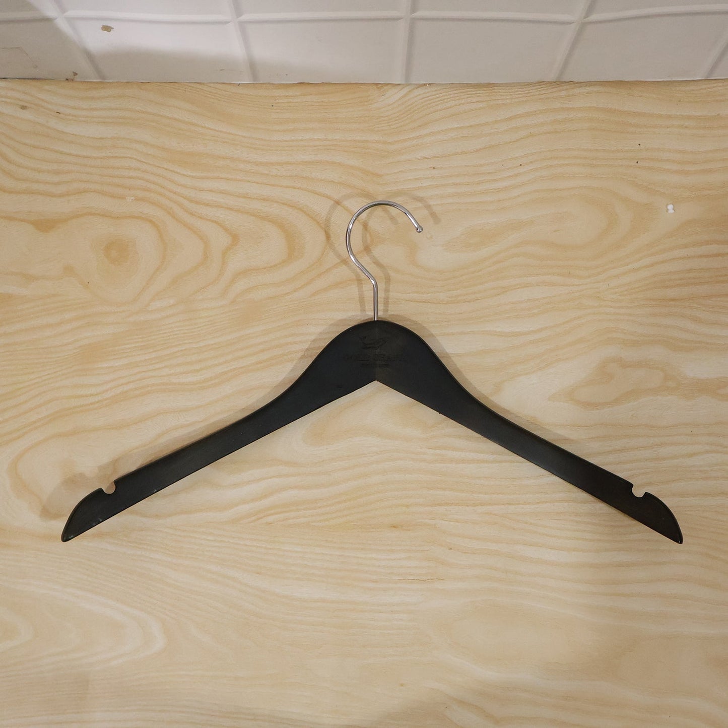 Premium Cloth Hanger With Metal Hook For Shirt Coat And Tops Wardrobe (1 Pc)