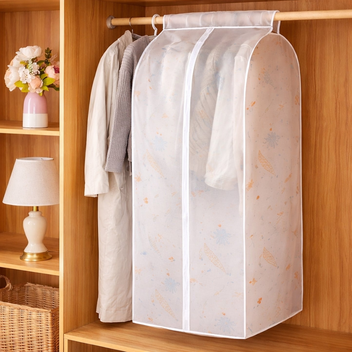 Premium Hanging Clothes Storage Cover Bag (1 Pc 120 Cm)