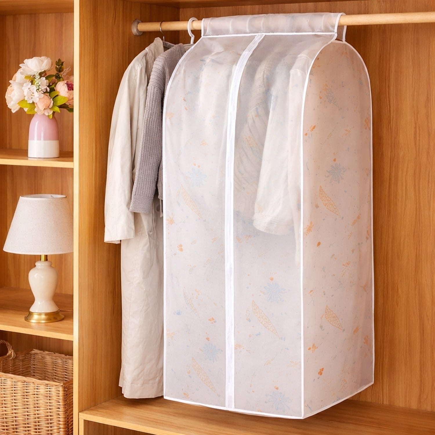 Premium Hanging Clothes Storage Cover Bag (1 Pc 120 Cm)