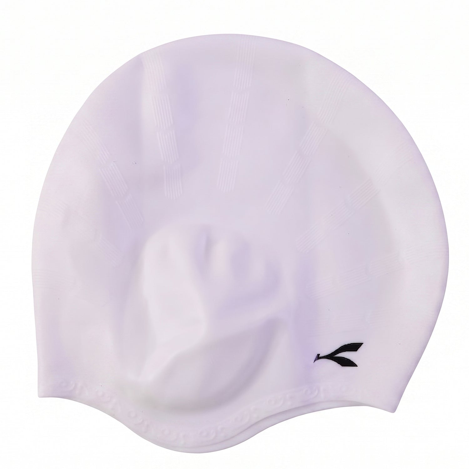 Konex Flexible Silicone Swimming Cap Waterproof Swim Hat For Adults Kids (1 Pc)