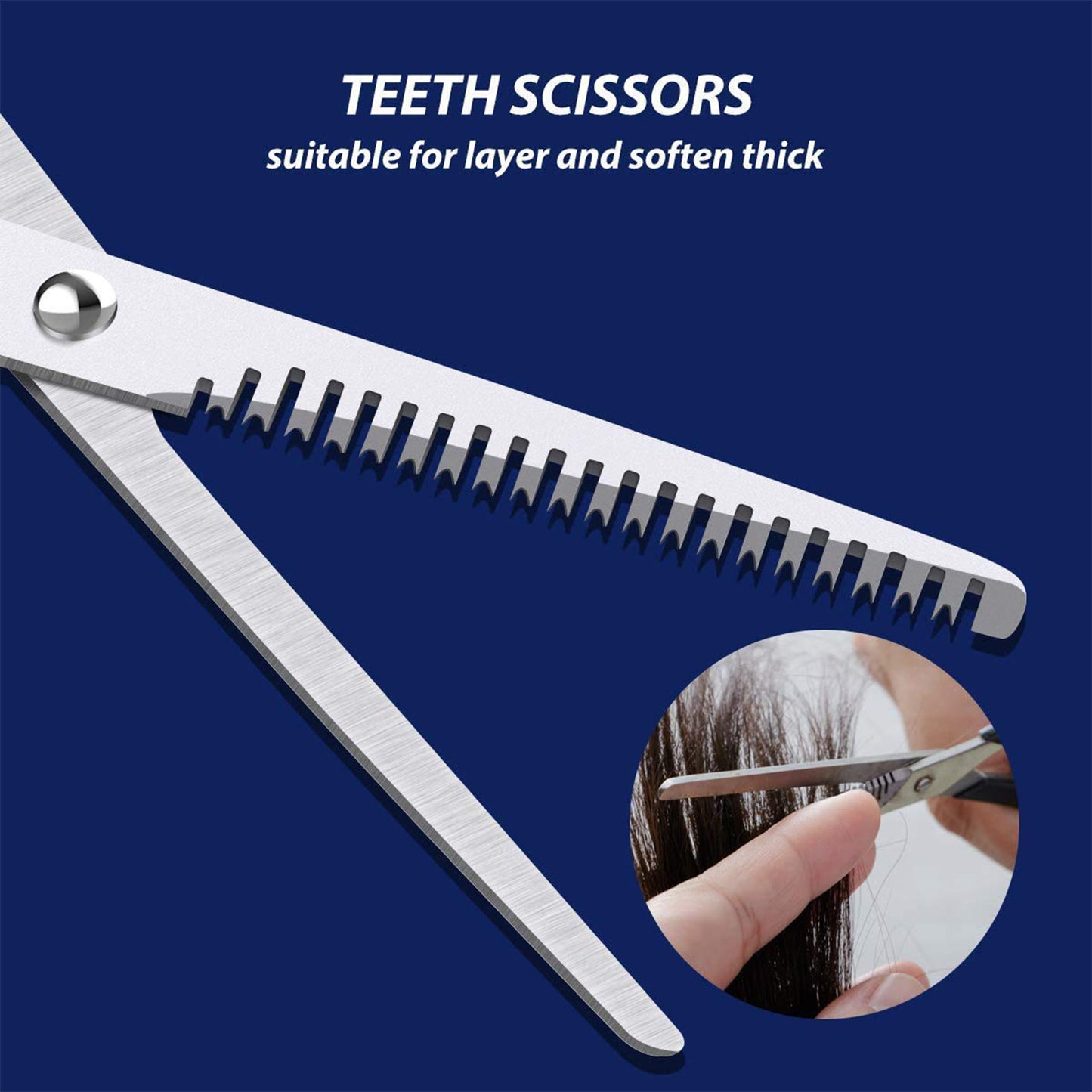 Professional Hair Thinning  Cutting Scissors - (1 Pc)