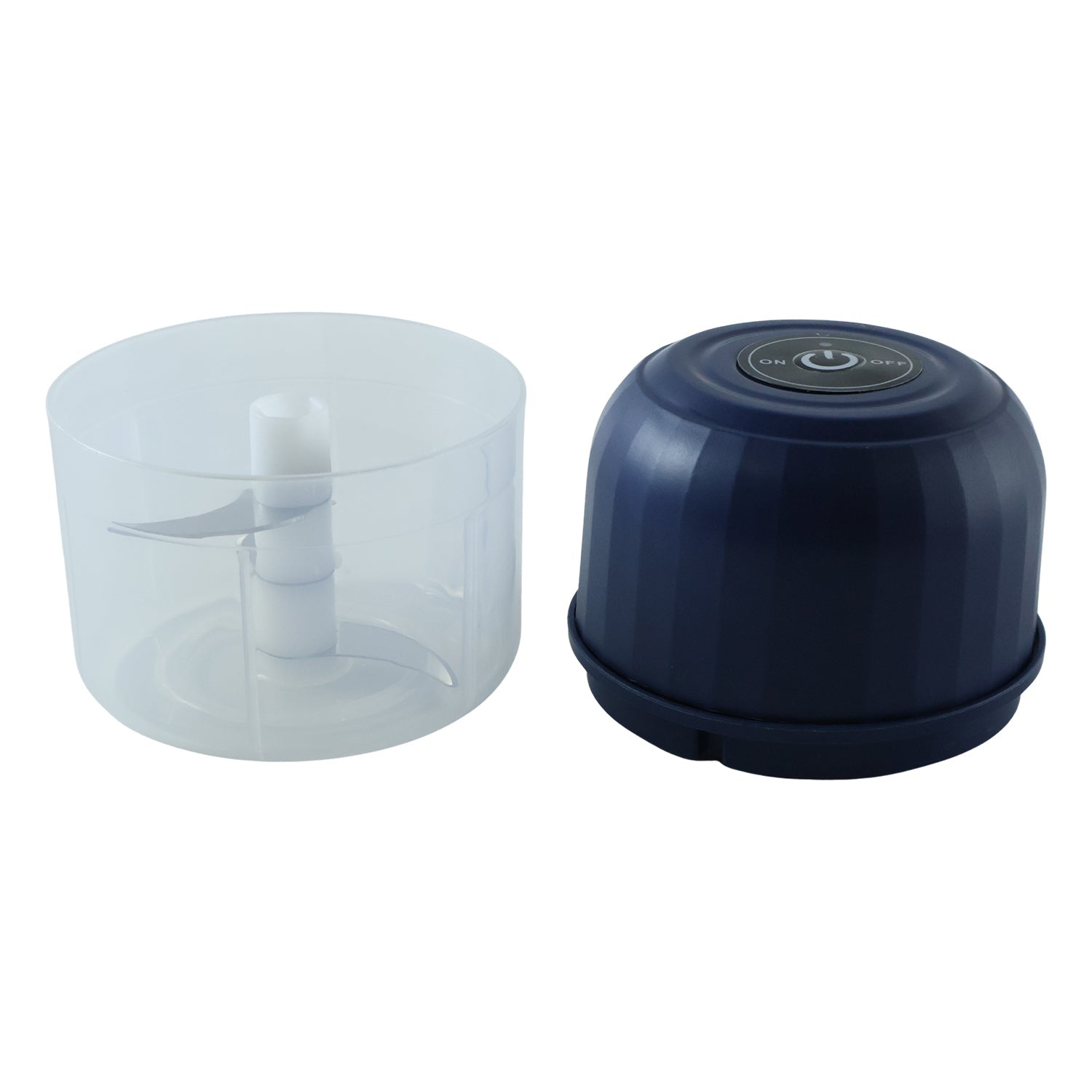 Usb Rechargeable Mini Food Chopper With Glass Bowl For Quick Kitchen Prep (1 Pc)