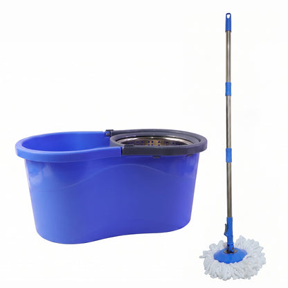 360 Degree Spin Mop Set With Bucket (1 Set 130 Cm Handle)