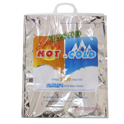 Medium Hot  Cold Insulated Food Storage Bag For Grocery Picnic  Travel (1 Pc)