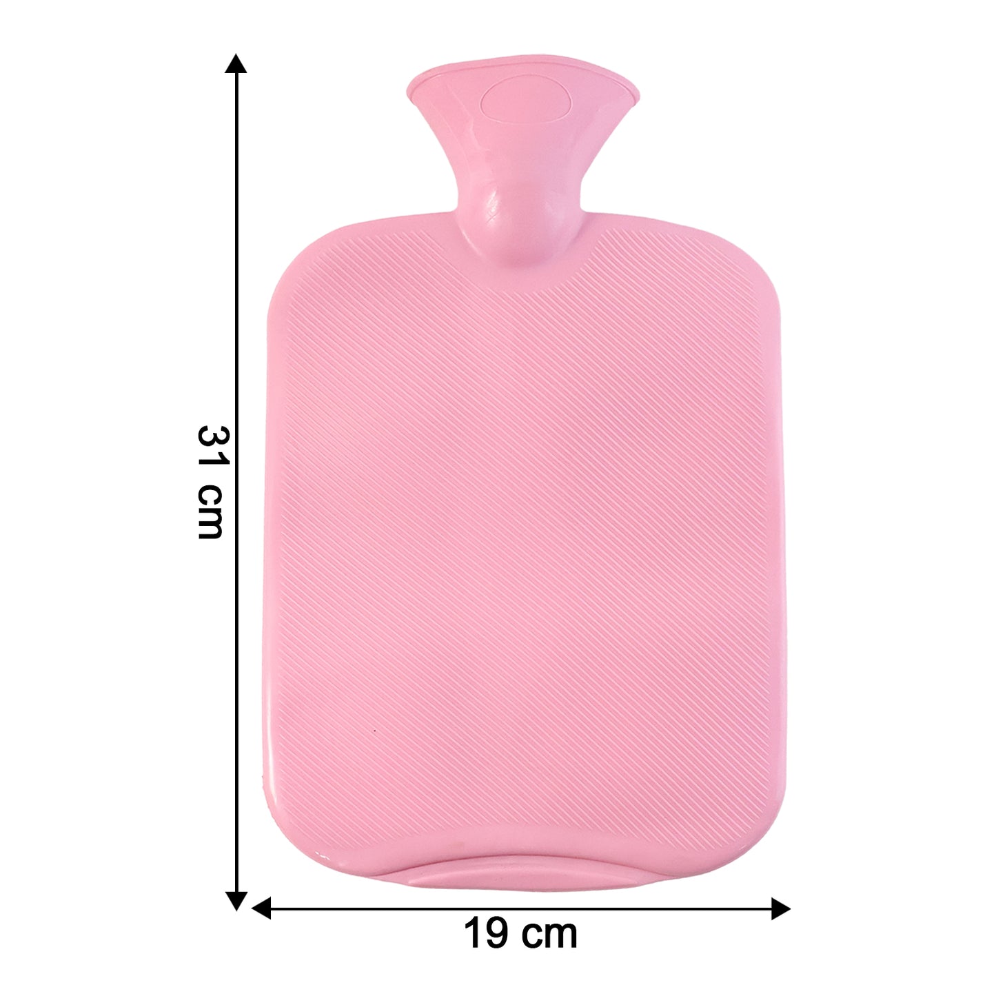 Premium Quality Rubber Hot Water Bag (31 X 19 Cm  1 Pc)