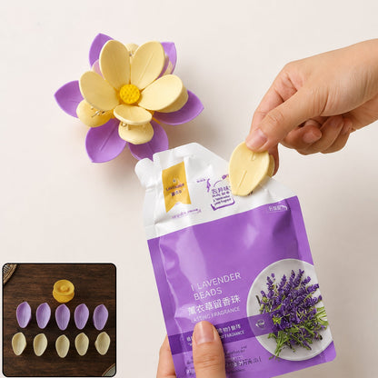 Double Layer Plastic Flower Food Bag Sealing Clips For Kitchen Storage (10 Pcs)