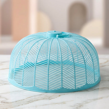 Plastic Mesh Food Cover Dome With Handle For Dining Table 21x10 Cm (1 Pc)