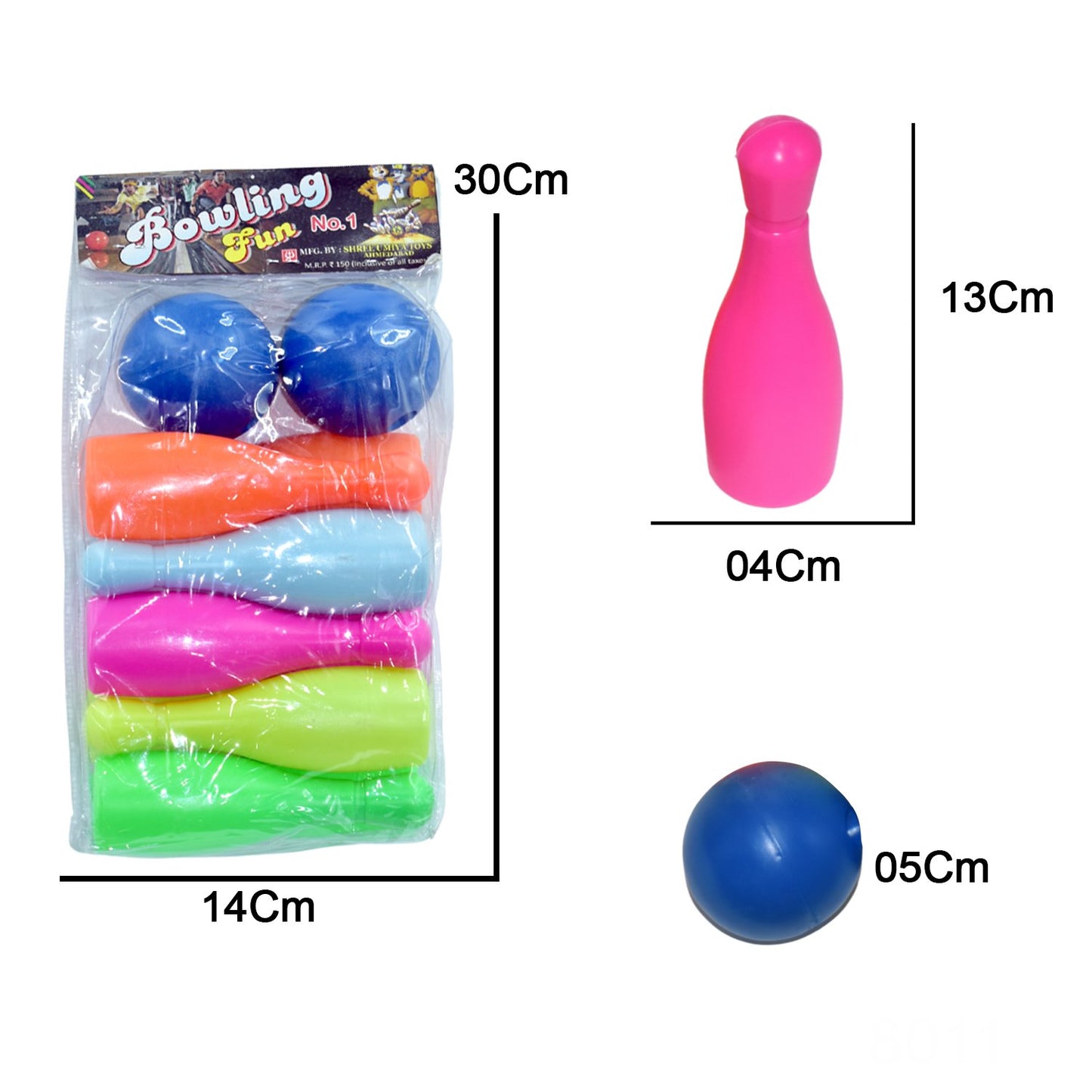 8011 Prime Quality Bowling Game Set For Kids
