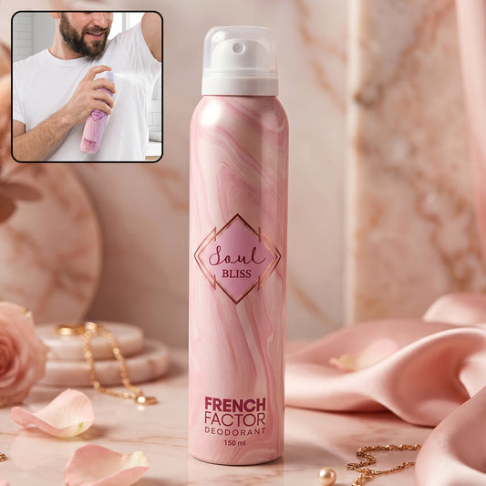 French Factor Soul Bliss Deodorant Body Spray (1 Pc 150 Ml)