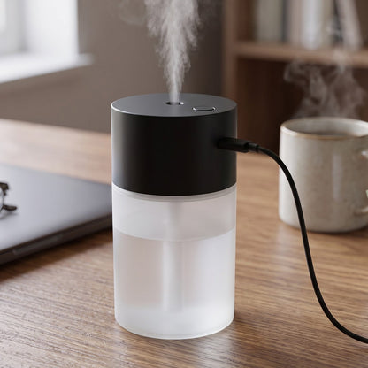 Portable Mini Usb Air Humidifier For Home Office Bedroom Car And Desk Use (1 Pc)
