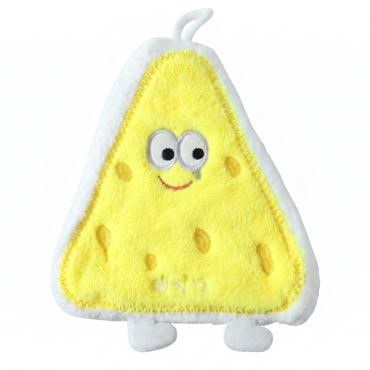 Wukusy cartoon microfiber hanging hand towel featuring quick-dry kitchen wipe cloth with colorful cartoon design.