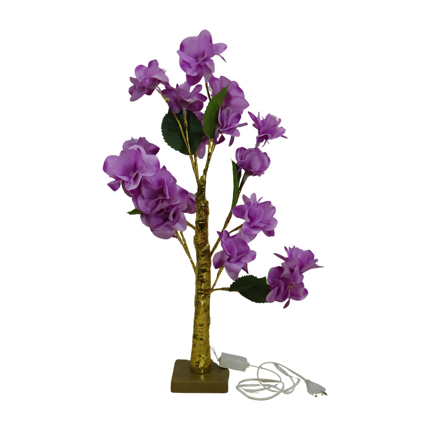 Artificial Flower Led Decorative Lamp For Home Bedroom And Event Decor (1 Pc)