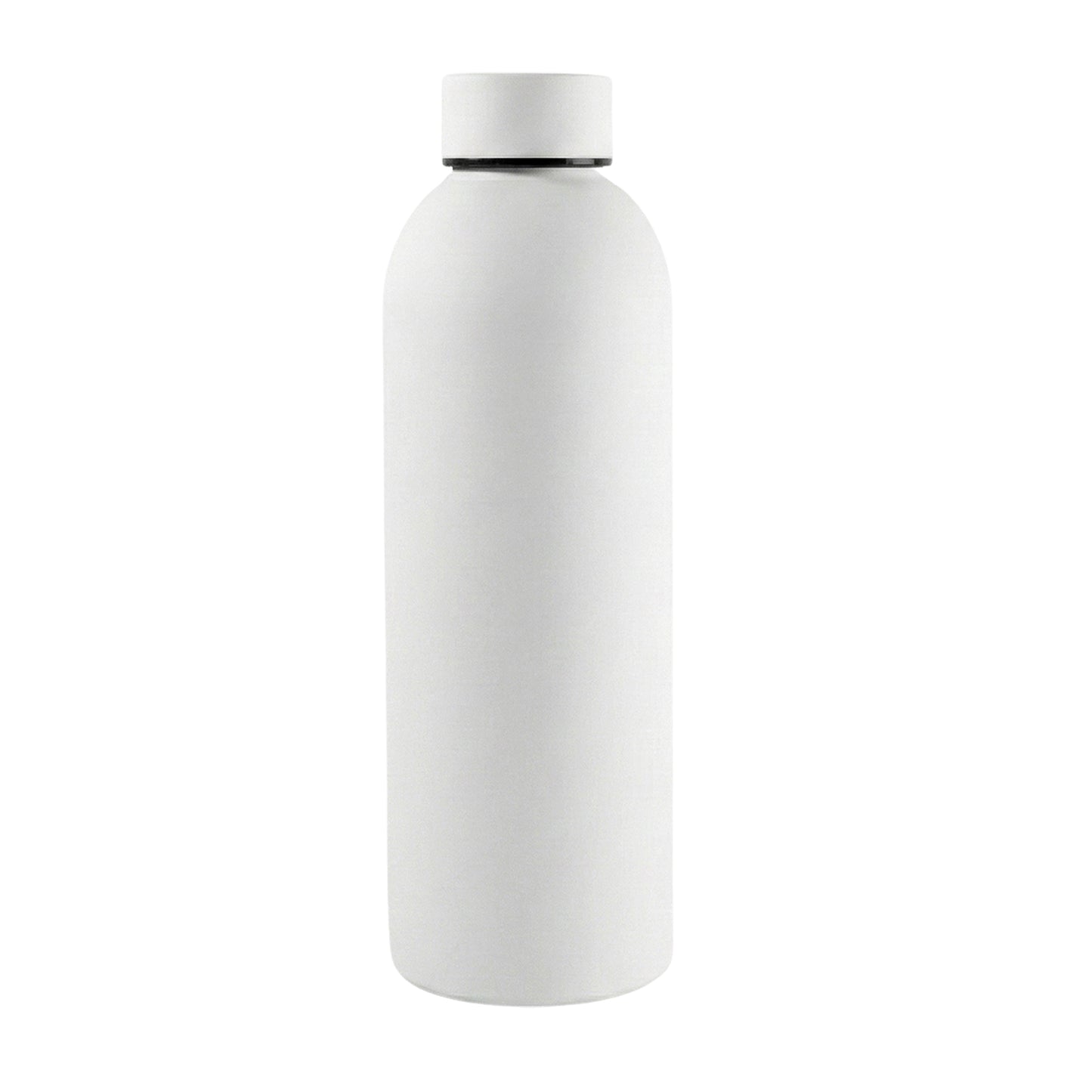 Stainless Steel Double Wall Vacuum-insulated Drink Water (White  500 Ml Approx)