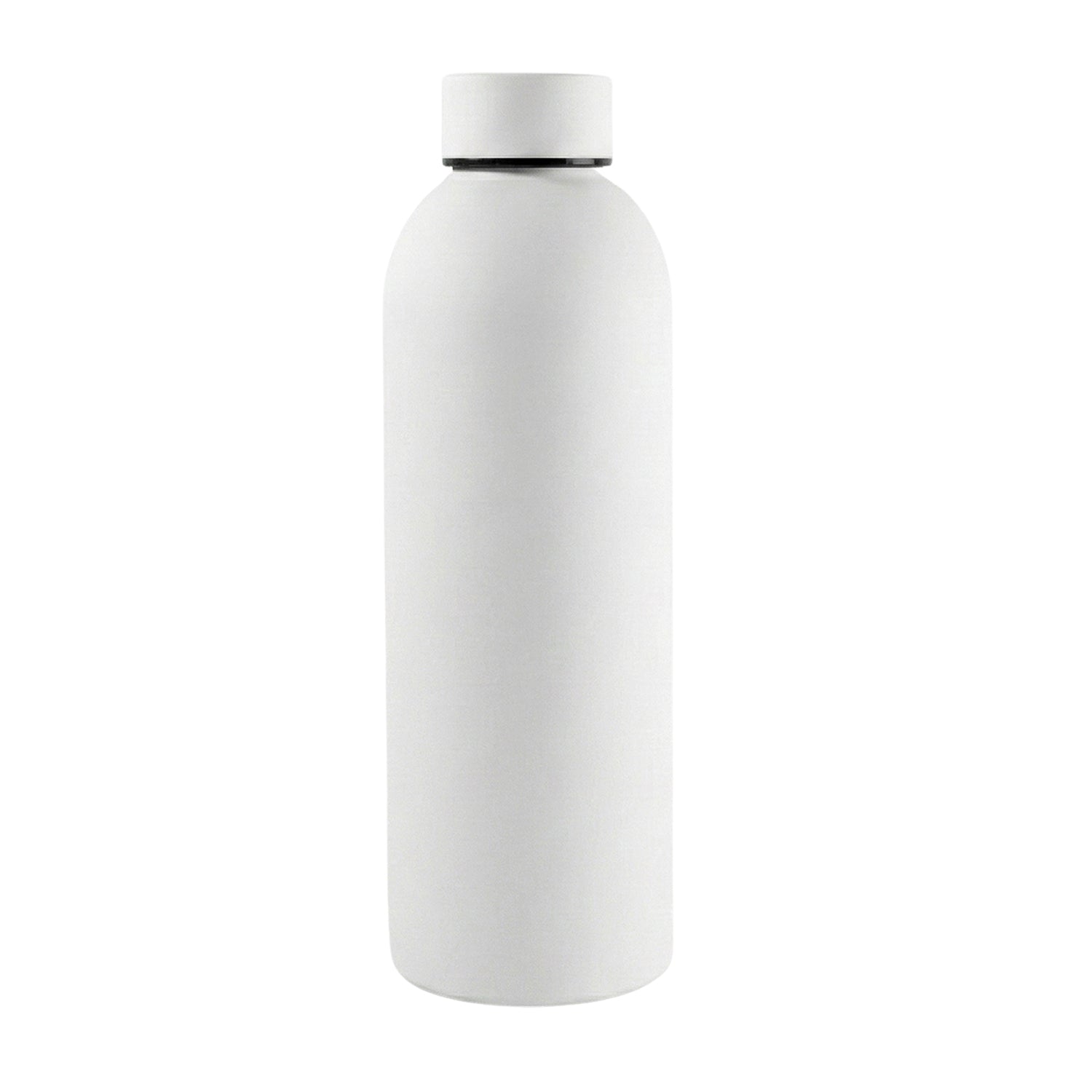 Stainless Steel Double Wall Vacuum-insulated Drink Water (White  500 Ml Approx)