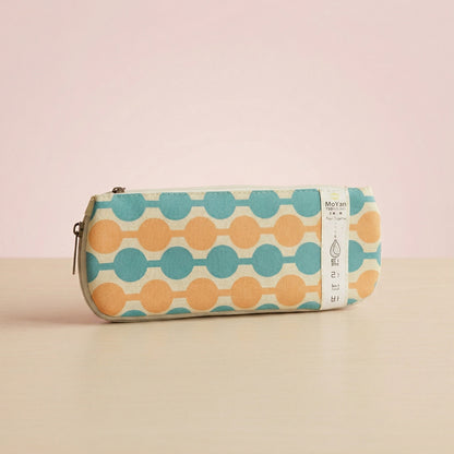 Stylish Multi-color Geometric Printed Pencil Pouch (1 Pc)