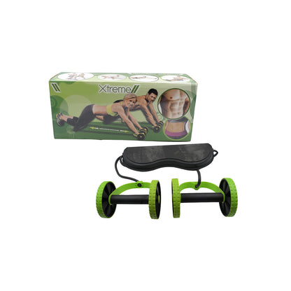 7246 Professional Fitness Imported Ab Builder Ab Care Xtreme Fitness  Resistance Exerciser Resistance Tube Ab Slimmer Rope Exerciser Body Building Home Gym Trainer For Both Men  Women (1 Pc)