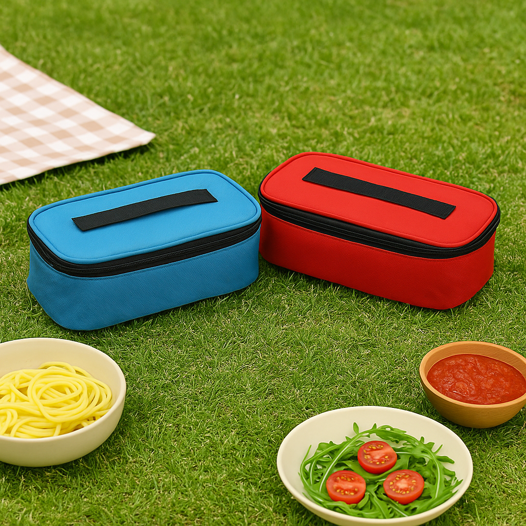 Premium Quality Insulated Lunch Box Bag (1 Pc)