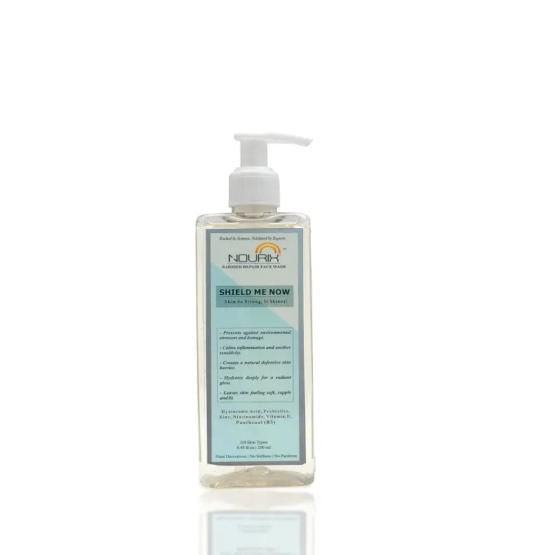 Nourix Shield Me Now Face Wash - Repairs Damaged Skin Barrier, Soothes and Deeply Moisturize the Sensitive Skin
