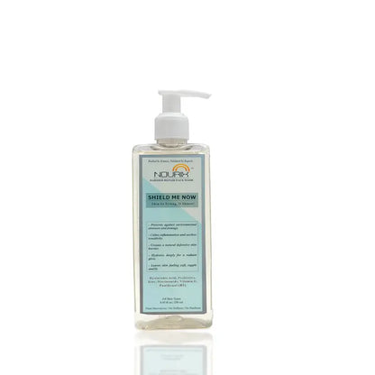 Nourix Shield Me Now Face Wash - Repairs Damaged Skin Barrier, Soothes and Deeply Moisturize the Sensitive Skin