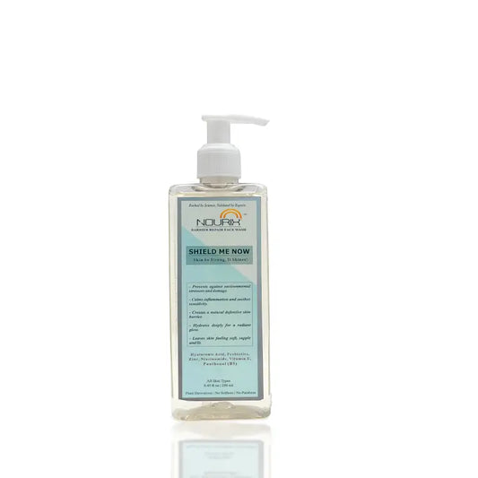 Nourix Shield Me Now Face Wash - Repairs Damaged Skin Barrier, Soothes and Deeply Moisturize the Sensitive Skin