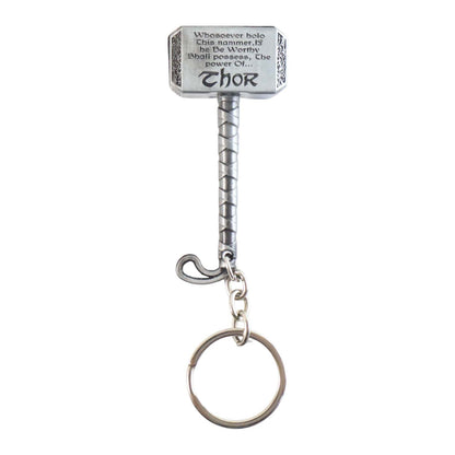 Big Metal Hammer Shape Keychain (1 Pc)