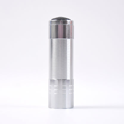 Portable Mini Torch  Flashlight 9 Led Powerful High Lumens Pen Light Easy To Carry Portable Pocket Compact Torch For Emergency 3 Battery Operated (Battery Not Included  1 Pc)