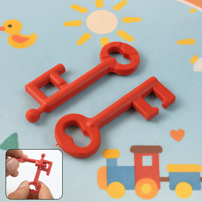 Wukusy Aditi Kids Magic Kit Toy Set with 10 pieces, colorful magic props and accessories for children to perform magic tricks.